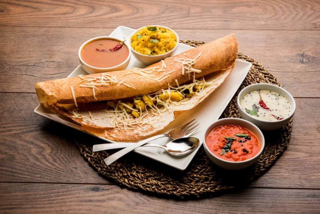 DOSA,INDIAN STREET FOOD ,FAMOUS INDIAN SOUTH FOOD