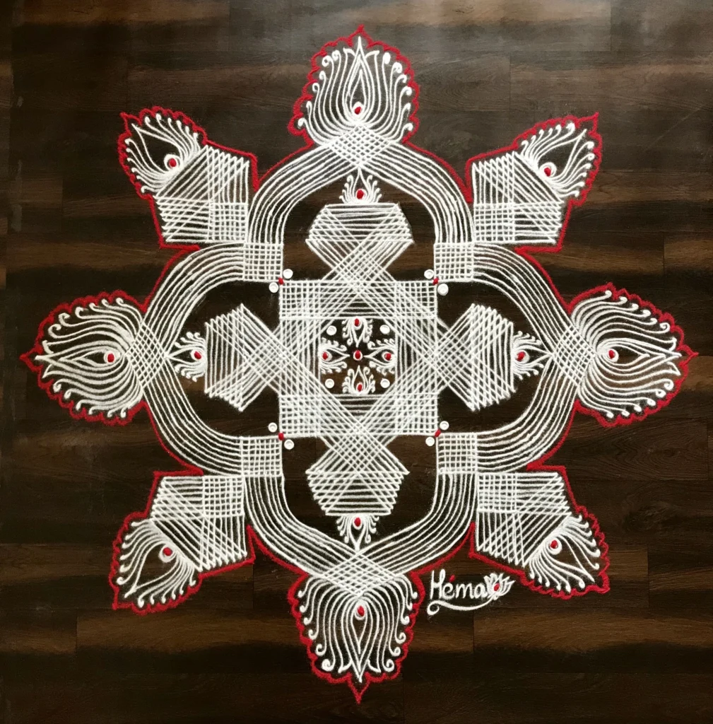 Symmetry and Precision art of India