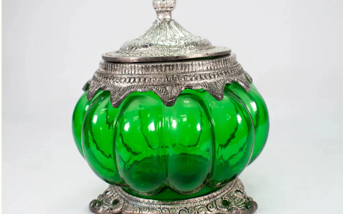 Emerald Jar Decor at tanutra