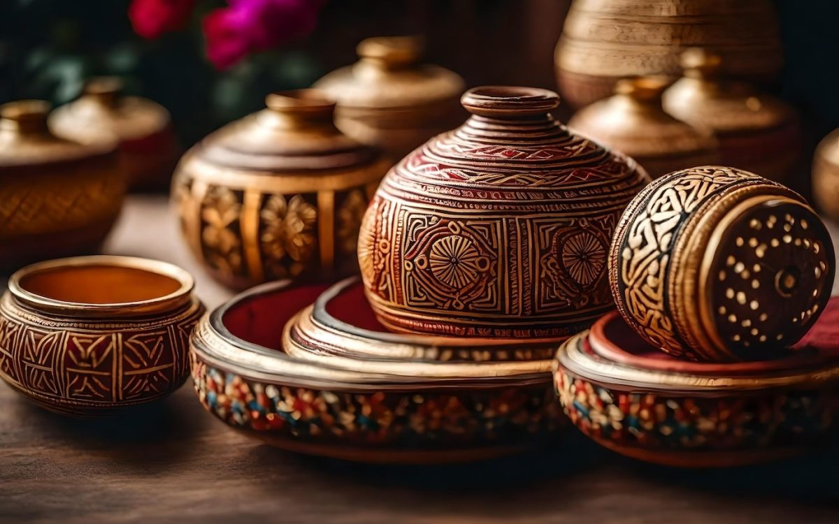 Tanutra handicrafts and home decor showcasing Indian culture