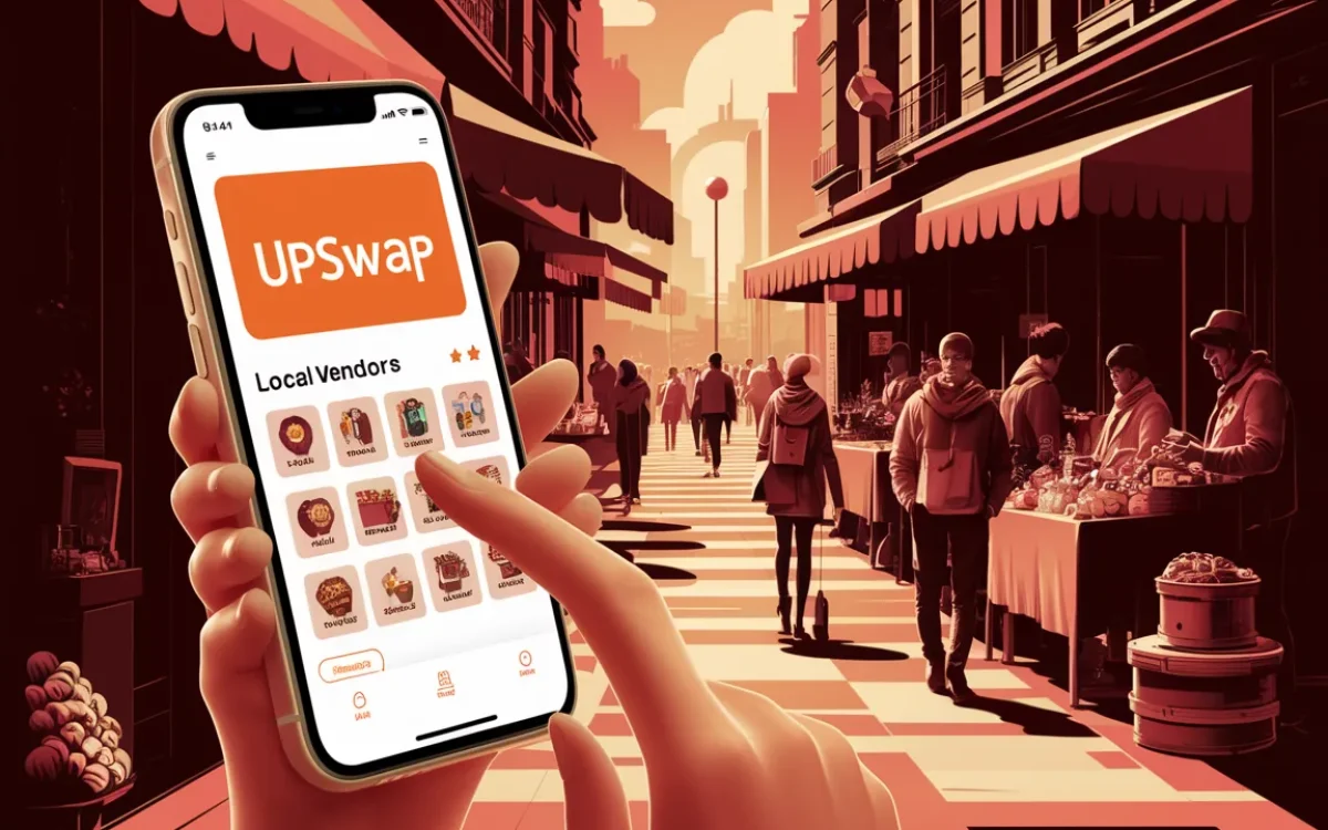 Finding local gems via upswap app