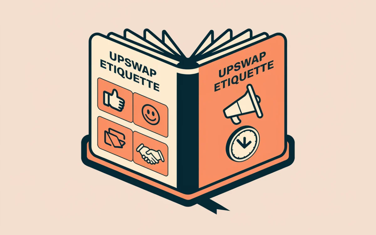 UpSwap etiquette